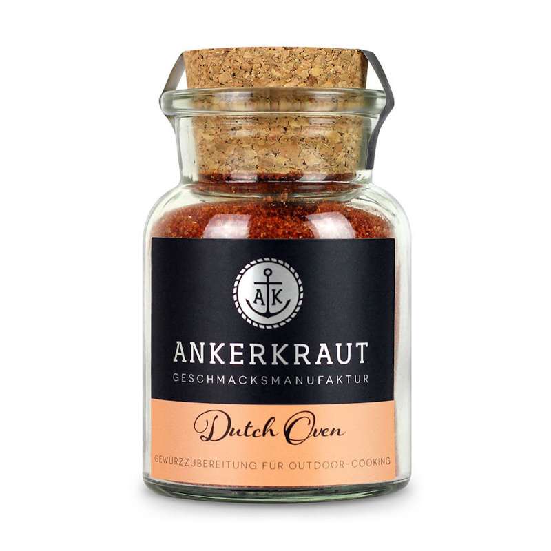 Ankerkraut Dutch Oven Gewürz Korkenglas 90 g Gewürzzubereitung Gewürzmischung