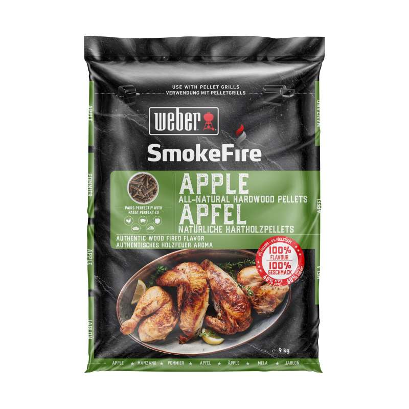 Weber SmokeFire 100% natürliche Holzpellets - Apfelholz
