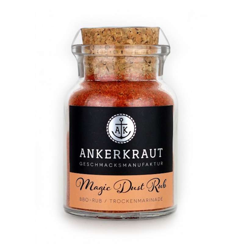 Ankerkraut Marinade/ BBQ-Rub Magic Dust Gewürzmischung im Korkenglas 100 g