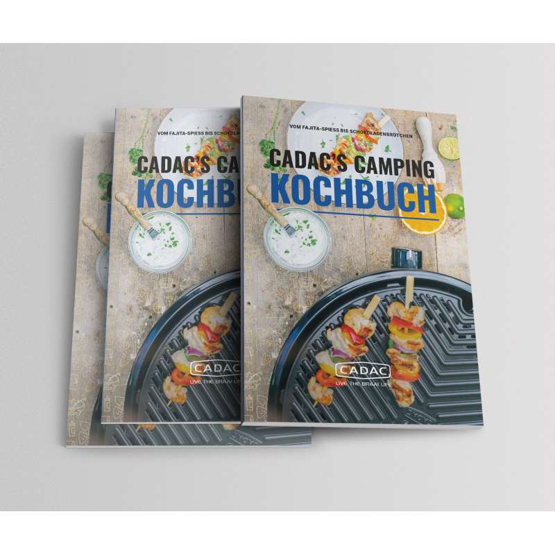 CADAC ‘s Camping Kochbuch Deutsch Rezeptbuch Grillrezepte Grillbuch
