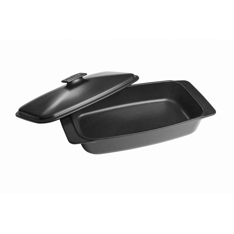 Weber BBQ Keramik-Kasserolle 42,1 x 22,6 cm Grillpfanne