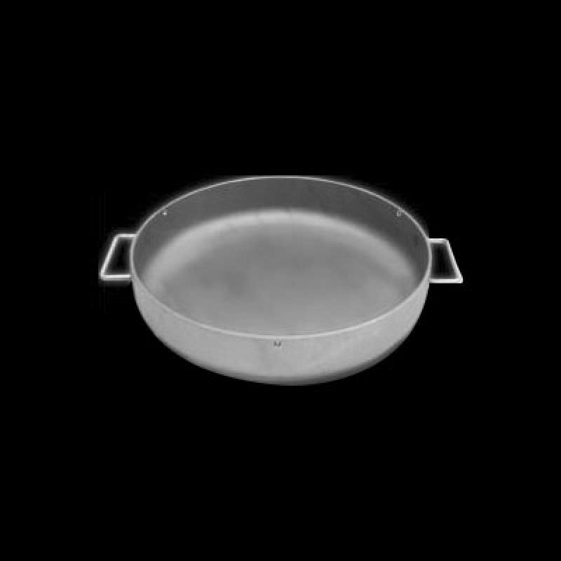 Schneider Eisenpfanne mit 2 Griffen Ø 50 cm Grillpfanne Grillzubehör