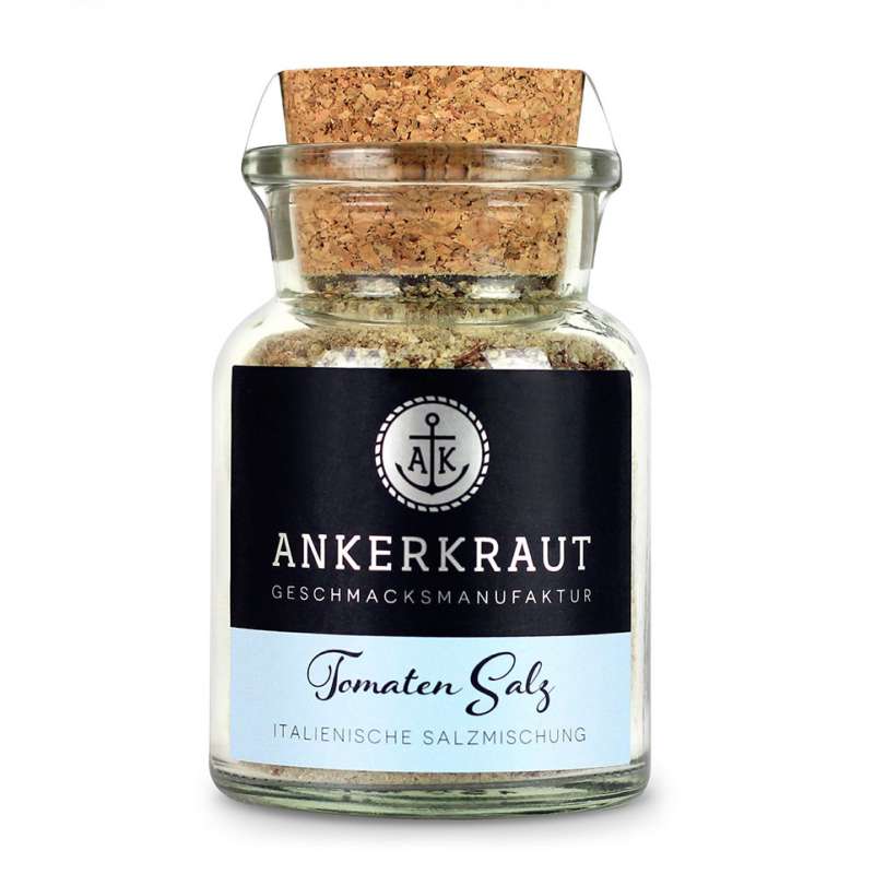 Ankerkraut Tomaten Salz im Korkenglas 140 g Gewürzsalz Tomatengewürz