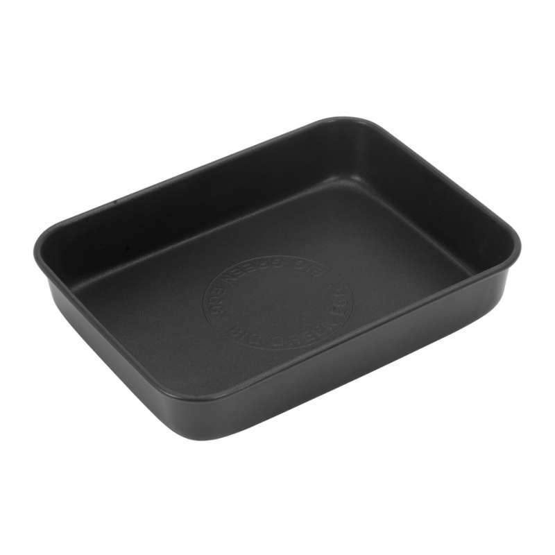 Big Green Egg Rechteckige Fettauffangschale 35 x 26 cm Drip Pan für Big Green EGG