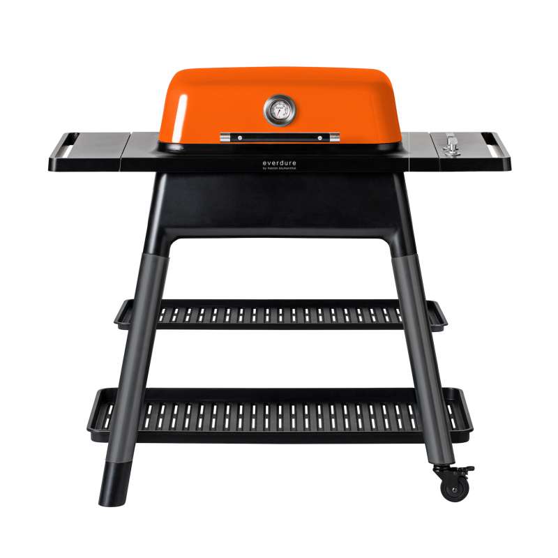 Everdure Force Gasgrill 2-Brenner mit Doppelboden Farbe Orange E2G4O