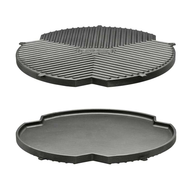 Cadac Keramikbeschichtete Wendegrillplatte 40 BBQ Grillrost ø 36 cm für Grillo Chef 40 & Citi Chef 4