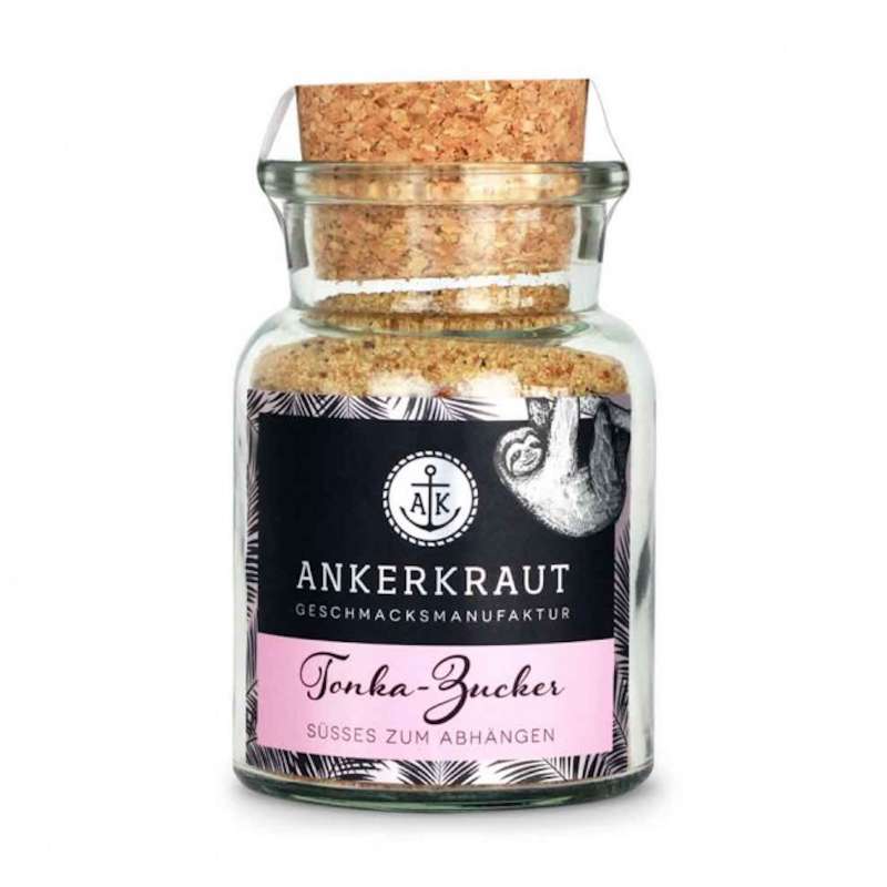 Ankerkraut Tonka-Zucker Korkenglas 110g Tonkagewürz Tonkabohne