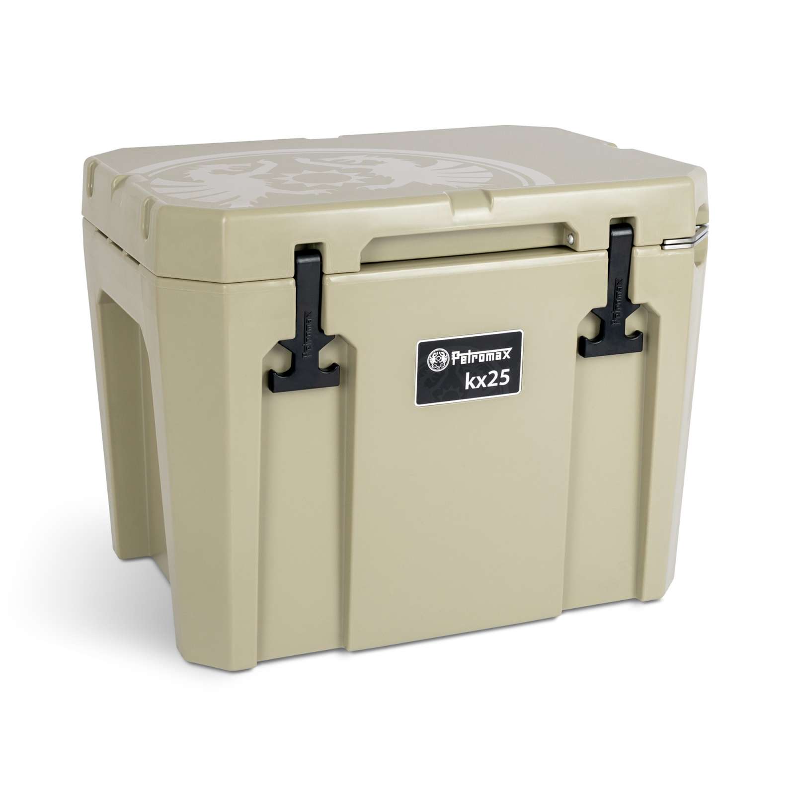 Petromax Kühlbox 25 Liter kx25 Sand für Camping, Angeln und Picknick / Stromunabhängig