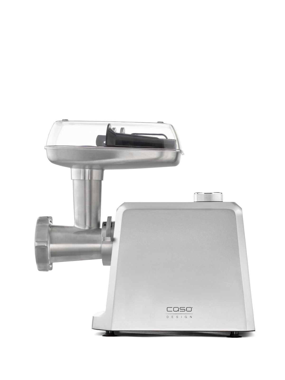 CASO FW 2500 Black Tritacarne Elettrico 2500W – Lama In Titanio, Motore DC Silenzioso, 3 Dischi Forati, Pressa Hamburger, Accessori Per Salsicce E Biscotti